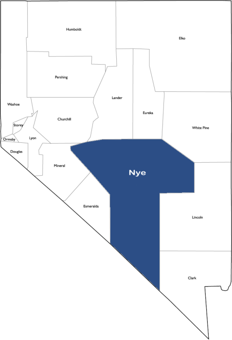 Current Areas of Operation in Nevada